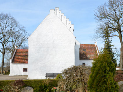 Sstrup Kirke, Holbk Provsti. All  copyright Jens Kinkel