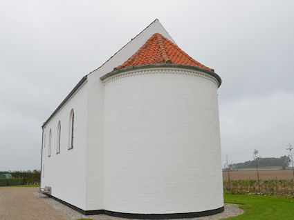 Allershave Kirke, Kalundborg Provsti. All  copyright Jens Kinkel