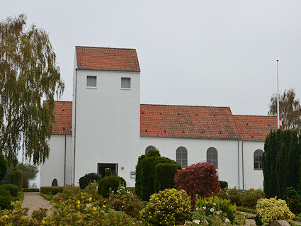 Auns Kirke, Kalundborg Provsti. All  copyright Jens Kinkel