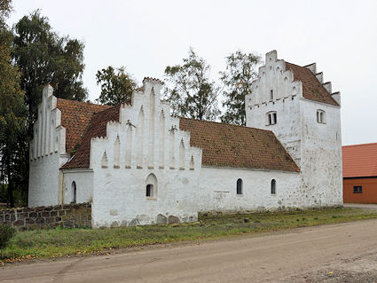 Auns Gamle Kirke, Kalundborg Provsti. All  copyright Jens Kinkel