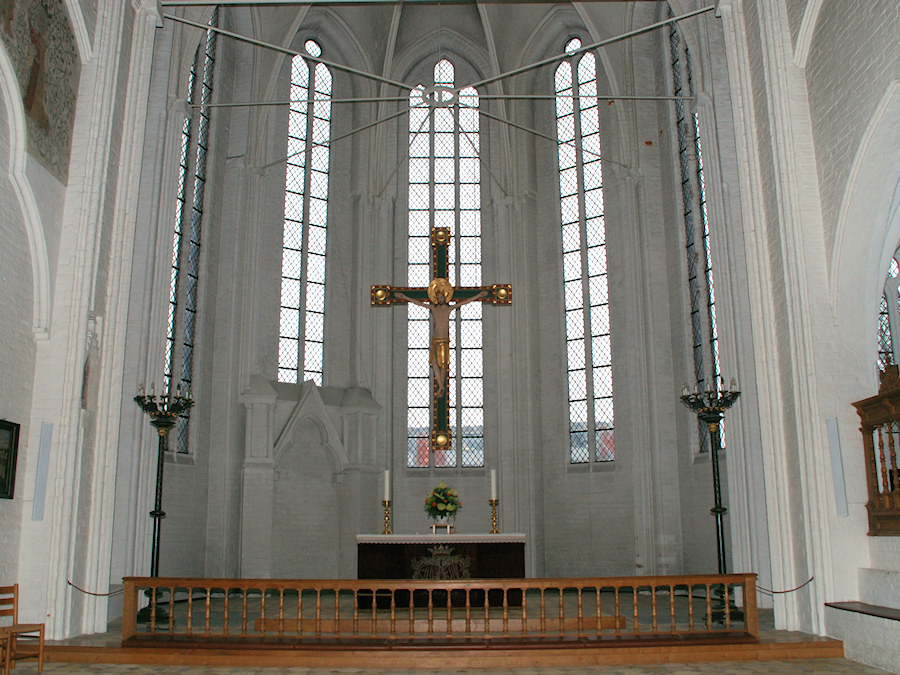 Sankt Peders Kirke, Nstved Provsti. All  copyright Jens Kinkel